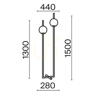 Lampa podłogowa THE SIXTH SENSE Z020FL-L12BS3K Maytoni small 10