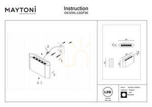 Kinkiet PULL O412WL-L5GF3K IP54 Maytoni small 6