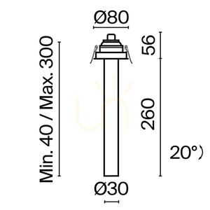 Oprawa wpuszczana FOCUS T C140RS-L300-7W3K-W Maytoni small 12