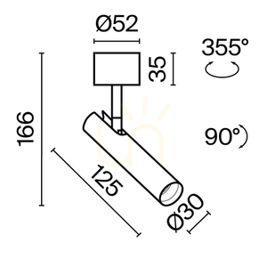 Plafon FOCUS T C141CL-L125-6W3K-B Maytoni small 10