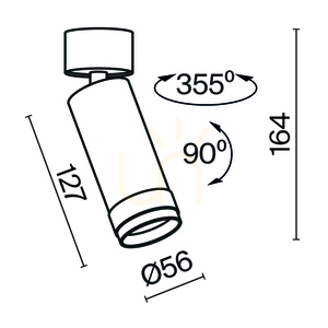 Plafon FOCUS ZOOM C055CL-L12W3K-Z-W Maytoni small 10