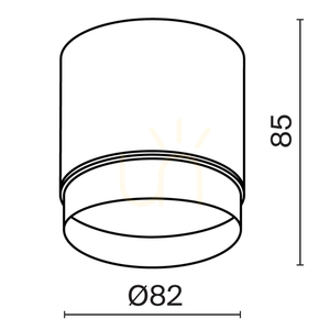 Plafon POLAR C088CL-GX53-B Maytoni small 8
