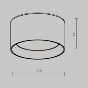 Plafon VEGA C089CL-12W3K-W Maytoni small 7