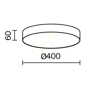Plafon ZON C032CL-45W3K-RD-W Maytoni small 11