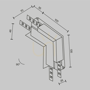 łącznik do szynoprzewodów EXILITY TRA034ICL-42.12B Maytoni small 6