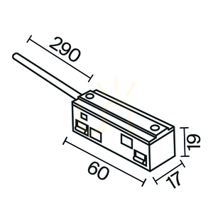 Końcówka zasilająca do EXILITY TRA034B-42B-1 Maytoni small 6