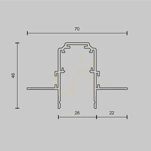 Szyna oświetleniowa magnetyczna Maytoni Exility biała 100 cm TRX034-421.12W small 6
