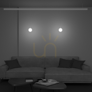 Lampa wisząca do szynoprzewodów LUNA TR039-4-5W3K-WW-DS-W-1 Maytoni small 7