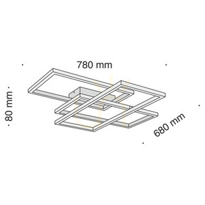 Plafon LINE MOD015CL-L80B Maytoni small 6