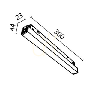 Zasilanie szynoprzewodów POWER SUPPLY EXILITY TRX034DR4-100W-1 IP54 Maytoni small 5
