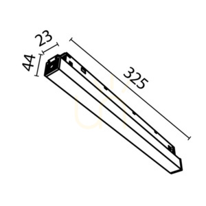 Zasilanie szynoprzewodów POWER SUPPLY EXILITY TRX034DR4-200B-1 IP54 Maytoni small 5