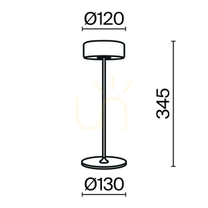 Lampa stołowa AI COLLABORATION MOD229TL-L3B3K2 Maytoni small 9