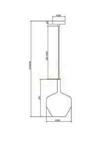 Lampa wisząca DUALITY MOD271PL-01B4 Maytoni small 7