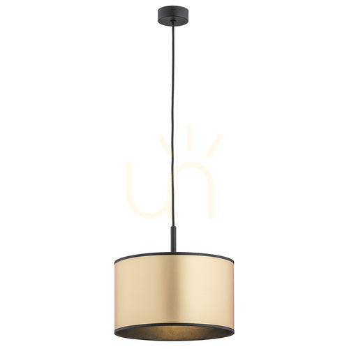 Sprawdź Lampa Wisząca Argon Karin Czarna Złota 40 cm E27 IP20 4291