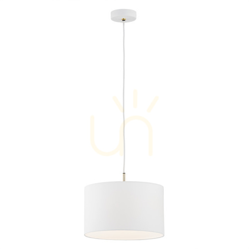 Sprawdź Lampa Wisząca Argon Karin Biała 40 cm E27 4343
