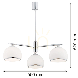 Żyrandol Argon Marbella biały 3xE27 1487 small 2