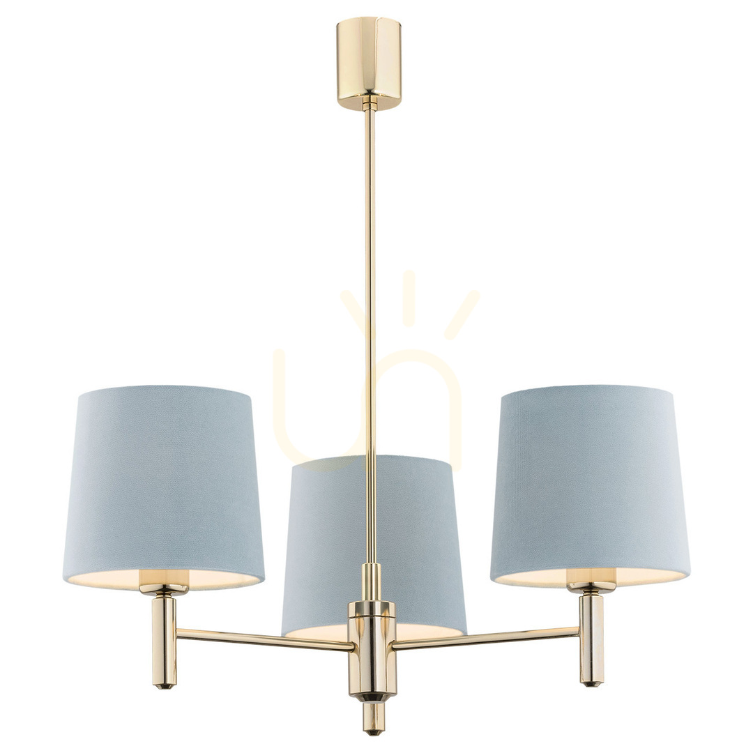 Sprawdź Lampa Wisząca Argon Ponte 1484 Mosiądz Błękit 3xE27 IP20 Lampa Wisząca Argon Ponte 1484 Mosiądz Błękit 3xE27 IP20
