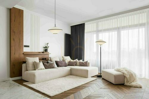Sprawdź Lampa wisząca Argon TROY 4282, beżowy abażur z czarnym wykończeniem, 45 cm, E27