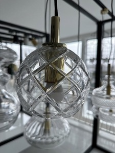 Lampa wisząca ARGON OVIEDO transparentna kryształowa 4200 small 1