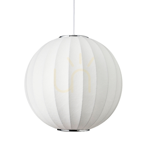 Sprawdź Lampa wisząca SILK biała 30 cm