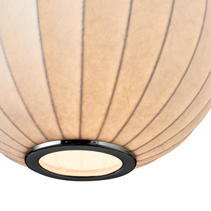 Lampa wisząca SILK biała 40 cm small 8