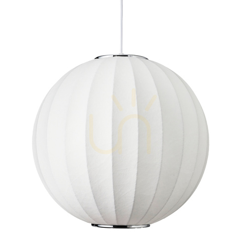 Sprawdź Lampa wisząca SILK biała 40 cm
