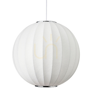 Lampa wisząca SILK biała 40 cm small 0