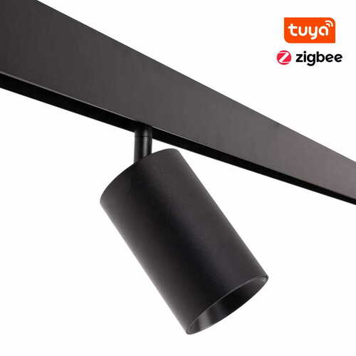 Sprawdź Reflektor magnetyczny do szynoprzewodu Max Light MAX M0010Z czarny Zigbee 18W 2700-5000K