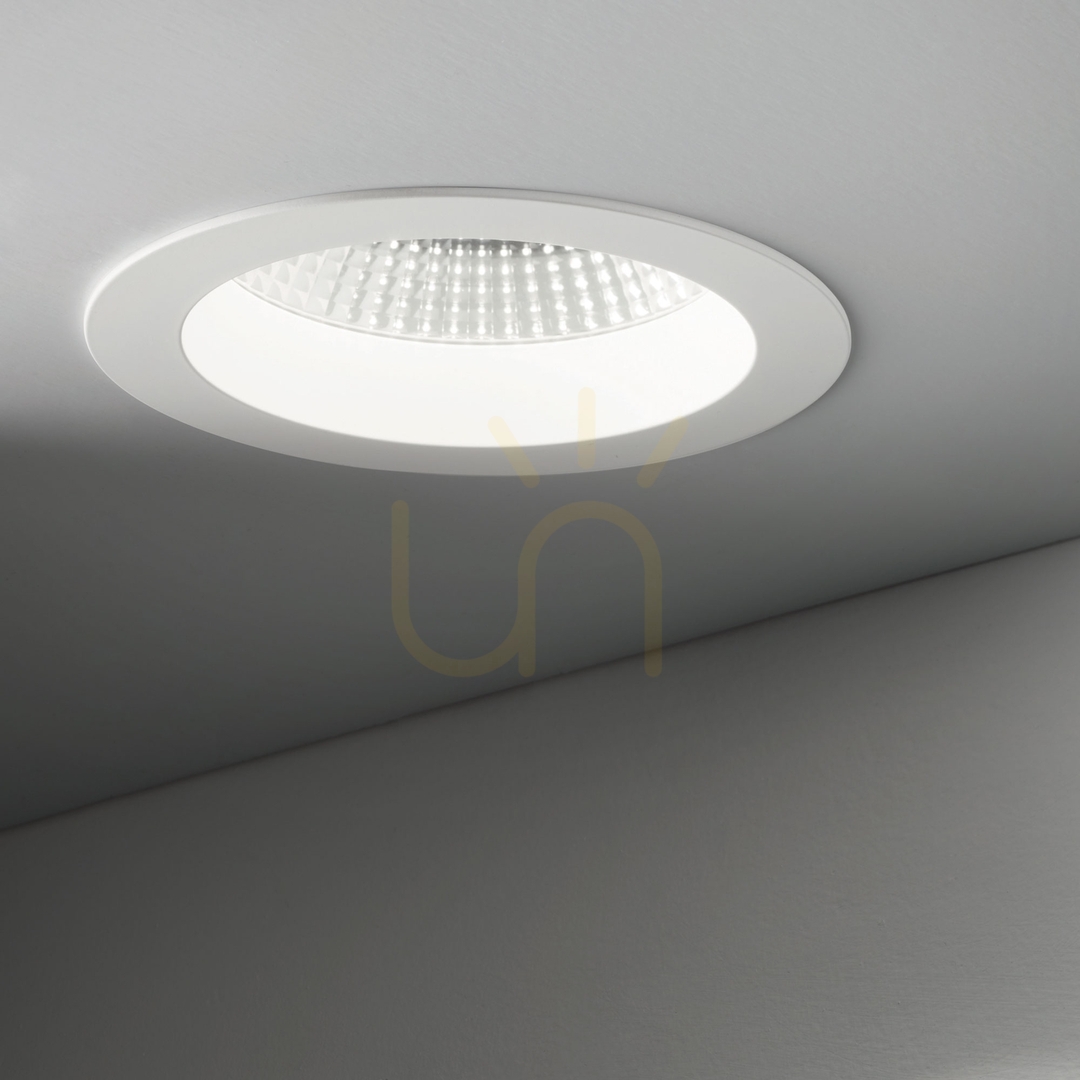 Obejrzyj Oprawa wpuszczana Ideallux BASIC 193465 biała LED 15W 3000K 14,4 cm Oprawa wpuszczana Ideallux BASIC 193465 biała LED 15W 3000K 14,4 cm