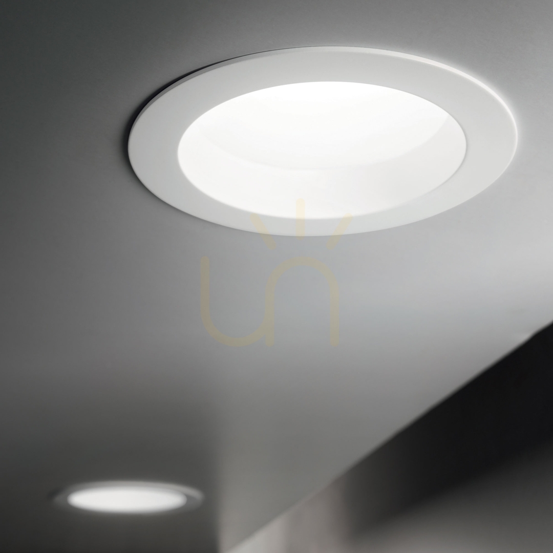Obejrzyj Oprawa wpuszczana Ideallux BASIC 193526 biała LED 15W 3000K 14,4 cm Oprawa wpuszczana Ideallux BASIC 193526 biała LED 15W 3000K 14,4 cm