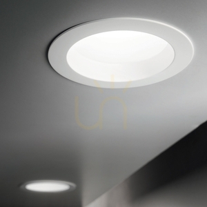 Oprawa wpuszczana Ideallux BASIC 193533 biała 20W 3000K 14,4 cm small 2