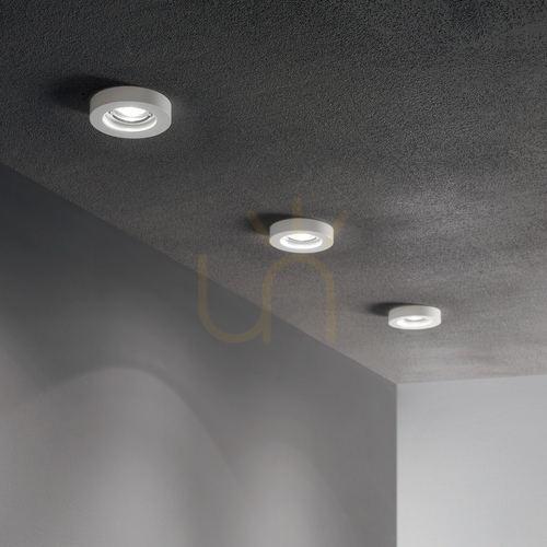 Sprawdź Oprawa wpuszczana Ideallux BLUES 113999 biała GU10 1x50W 9,5 cm
