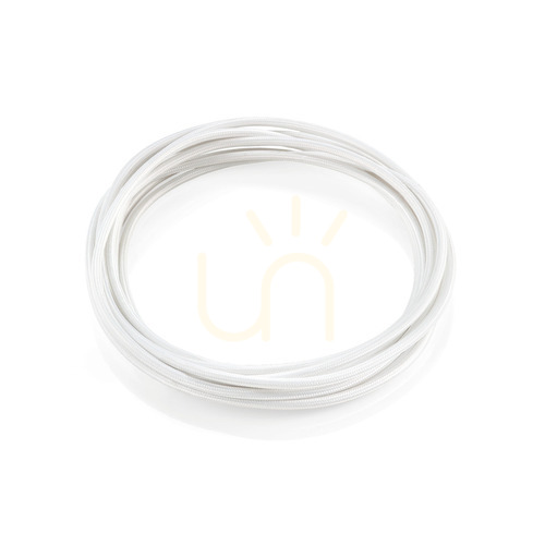 Sprawdź Kabel w oplocie tekstylnym Ideallux CAVI biały 5 m 301624