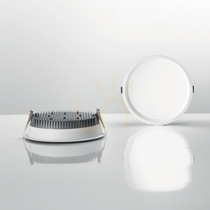 Oprawa wpuszczana Ideallux DEEP 248790 biała LED 30W 4000K 21 cm small 1