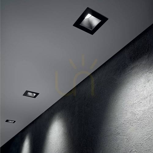 Sprawdź Oprawa wpuszczana Ideallux Dynamic 252995 czarna LED 9W 4000K 5,6 cm
