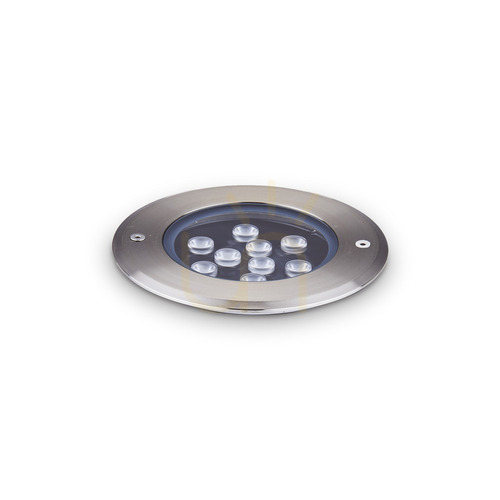 Sprawdź Oprawa wpuszczana najazdowa Ideallux FLOOR 255682 LED 12W IP67 14 cm srebrna