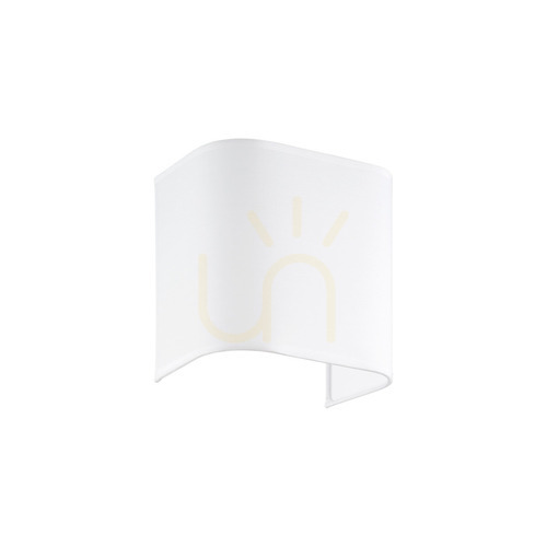 Sprawdź Akcesorium Ideallux GEA 239576 białe tkanina 19,5 cm