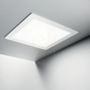 Oprawa wpuszczana Ideallux GROOVE 124001 biała LED 20W 3000K 16,8 cm small 2