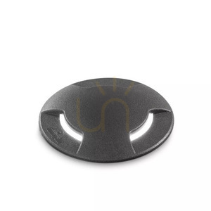 Oprawa wpuszczana zewnętrzna Ideallux WAY 120362 czarna GX53 IP67 16 cm small 1