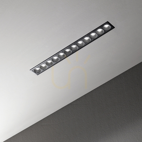 Sprawdź Oprawa wpuszczana Ideallux LIKA 305837 czarna LED 20W 3000K 23,6 cm