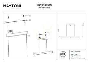 Lampa wisząca STEP P010PL-L30B Maytoni small 6