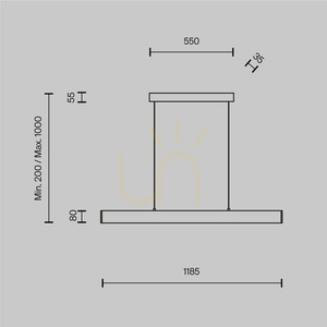 Lampa wisząca STEP P010PL-L30B Maytoni small 7