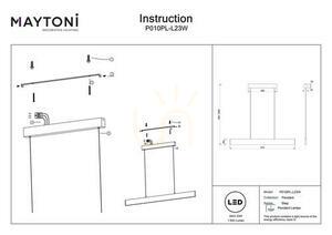 Lampa wisząca STEP P010PL-L23W Maytoni small 6