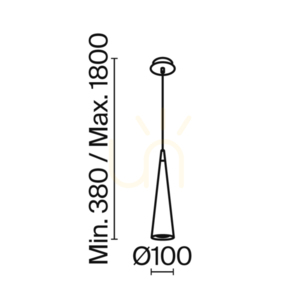 Lampa wisząca NEVILL P318PL-01B Maytoni small 7