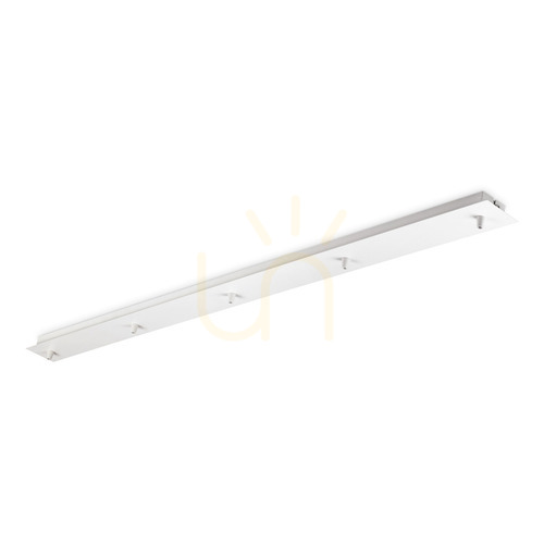 Sprawdź Rozeta sufitowa 5 punktów Ideallux ROSONE 285689 biała 120 cm