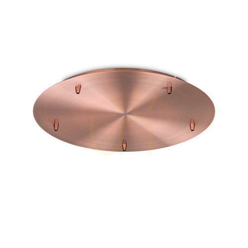 Sprawdź Rozeta sufitowa Ideallux Rosone 285672 miedziana metalowa 46 cm