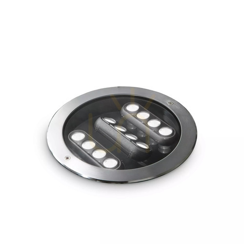 Sprawdź Oprawa wpuszczana Ideallux Taurus 277035 srebrna 20W IP67 25,5 cm