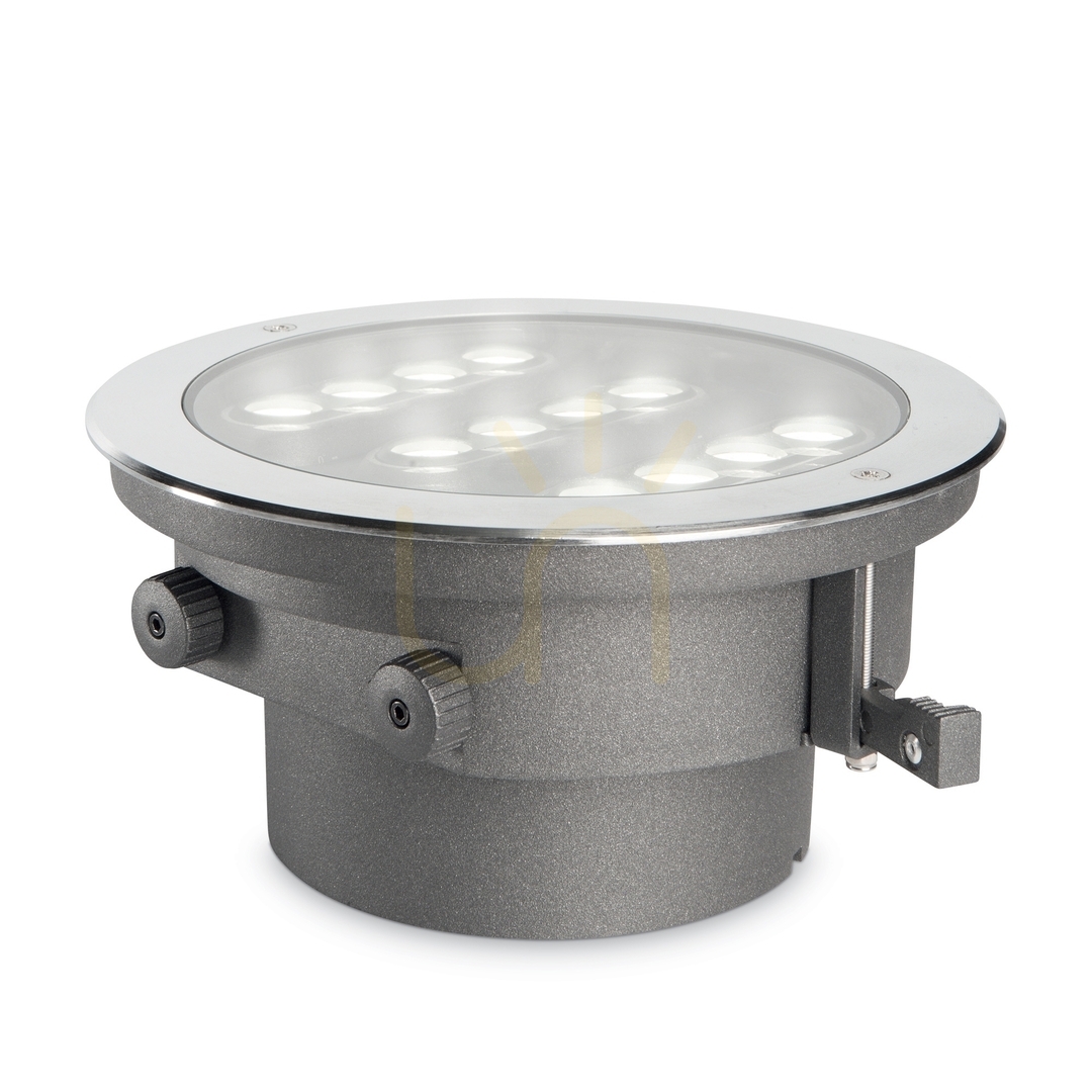 Wyświetl Oprawa wpuszczana Ideallux Taurus 277035 srebrna 20W IP67 25,5 cm Oprawa wpuszczana Ideallux Taurus 277035 srebrna 20W IP67 25,5 cm