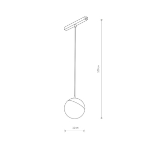 Lampa Wisząca Do Szynoprzewodów LVM LID LED 8W 10153 Nowodvorski small 1