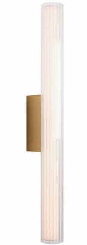 Sprawdź Kinkiet Max Light Fayette W0366 złoty LED 12W 61 cm IP44 3000K